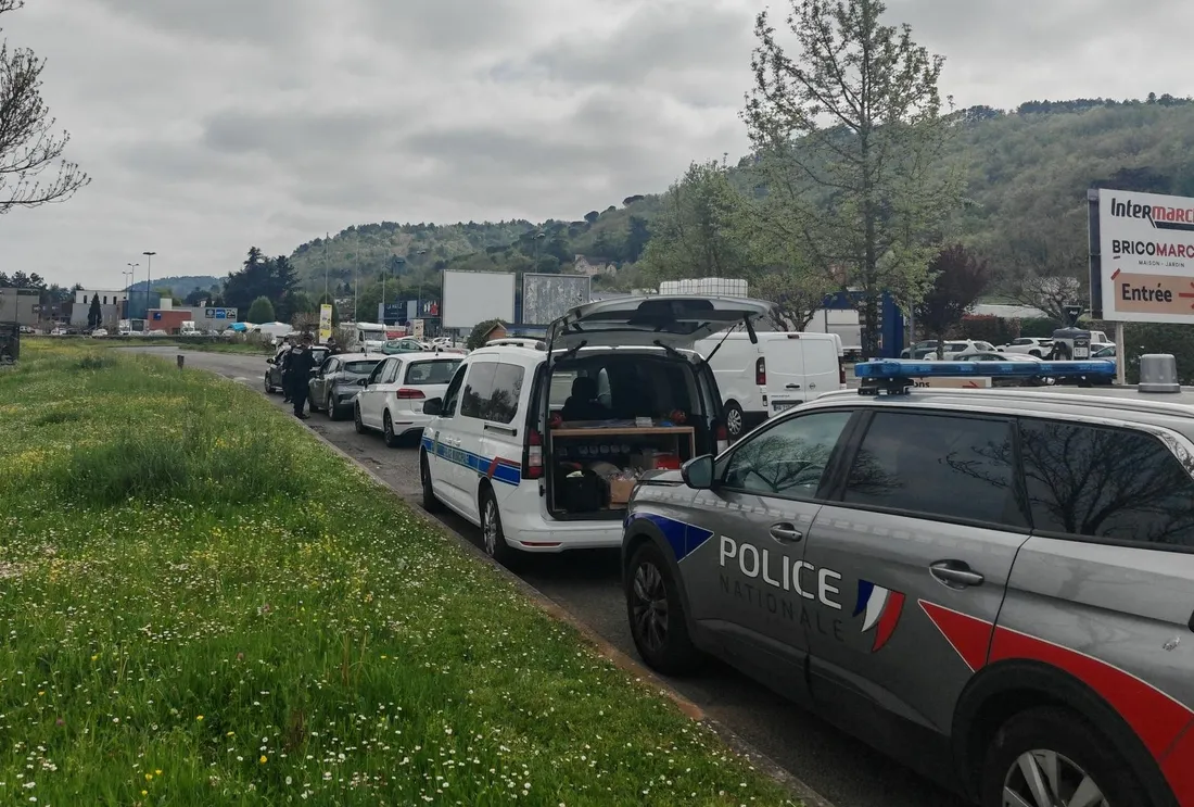 Une opération contrôle routier police du Lot - Photo d'illustration