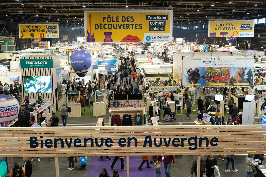 Le salon Origine Auvergne, à la Grande Halle d'Auvergne.