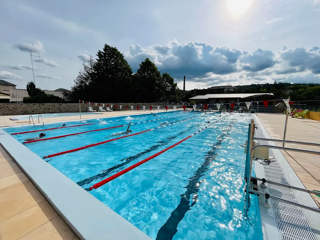 La piscine du Gévaudan, à Marvejols (Lozère).