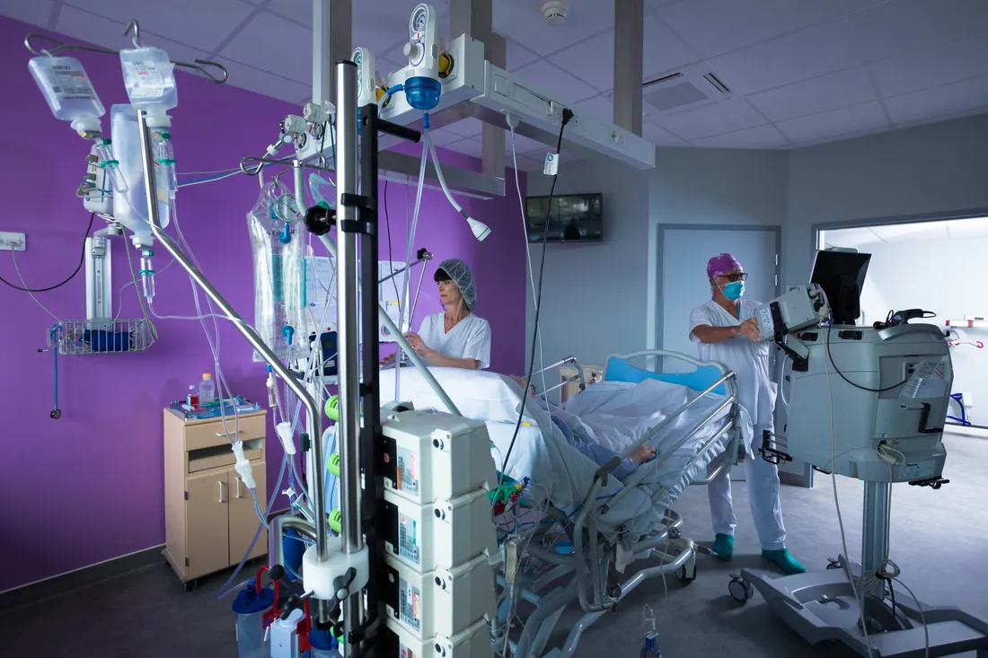 Le plateau technique du centre médico-chirurgical de Tronquières, à Aurillac