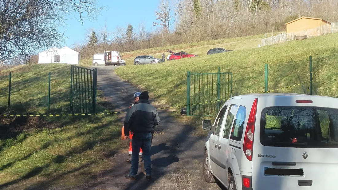 Investigations à proximité du centre psychiatrique Henri Laborit à Brive (Corrèze)