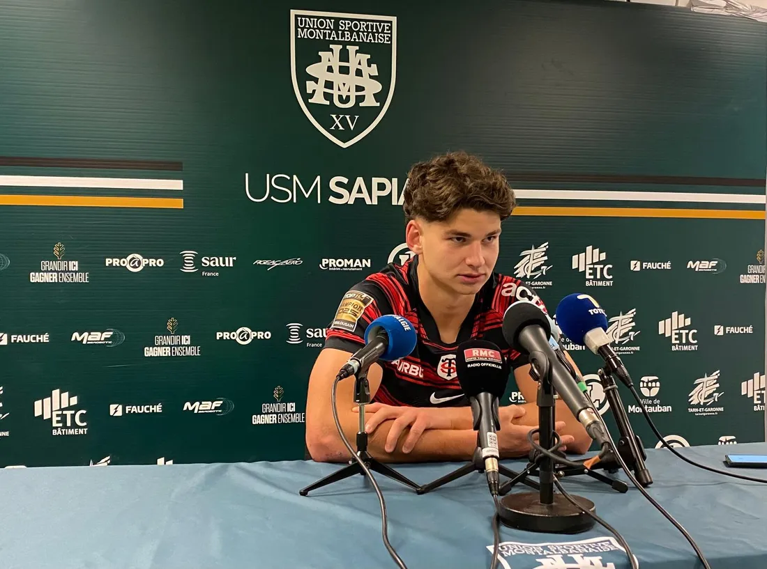 Lucien Richardis, arrière du Stade Toulousain