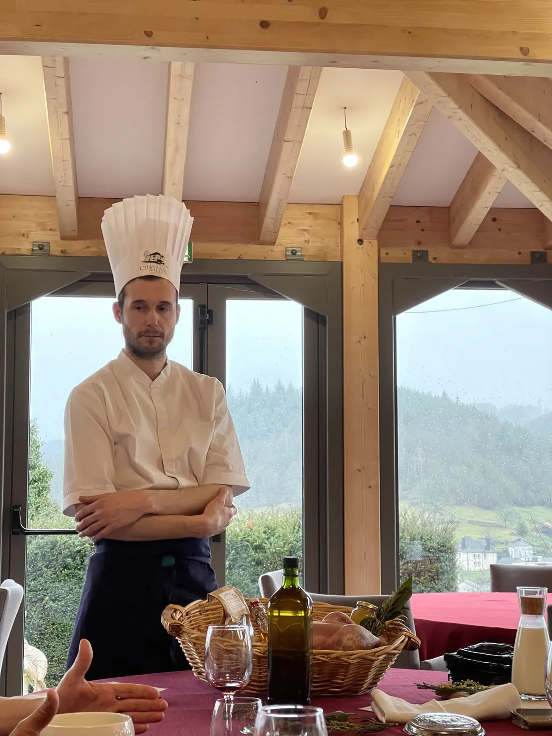 Romain Bos - nouveau chef du Château de Salles