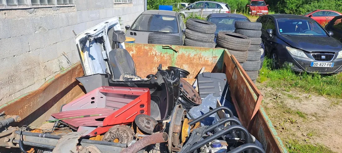 Un contrôle dans un garage automobile de Corrèze