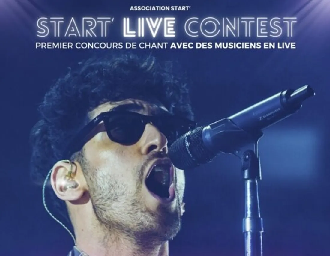 L'affiche du Start Live Contest à Moissac.