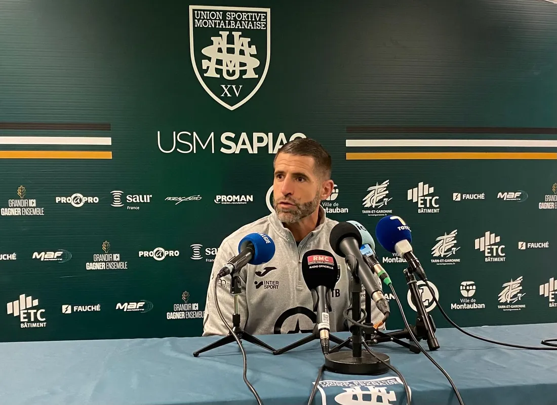 Sébastien Tillous-Borde, manager de l'USM