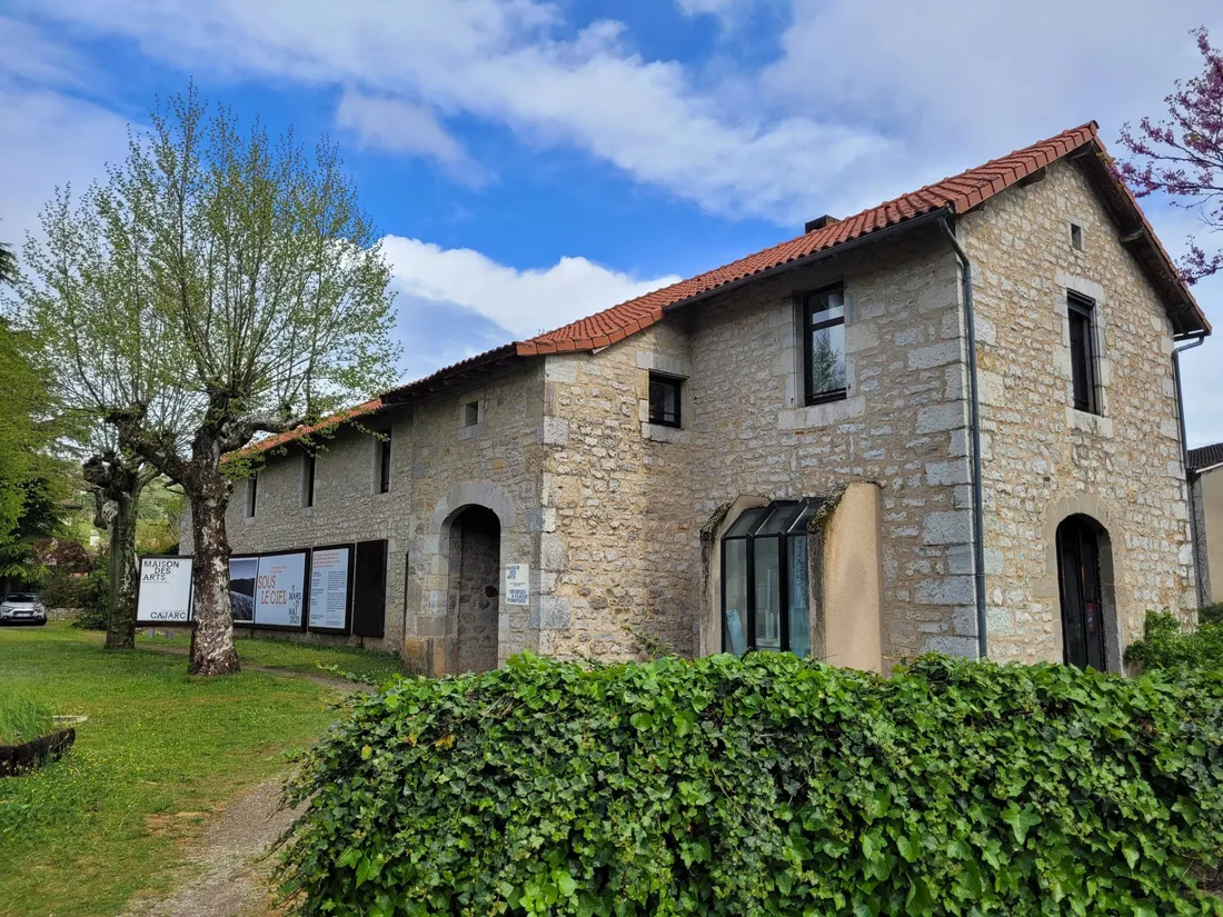 La Maison des Arts Claude et Georges Pompidou à Cajarc.