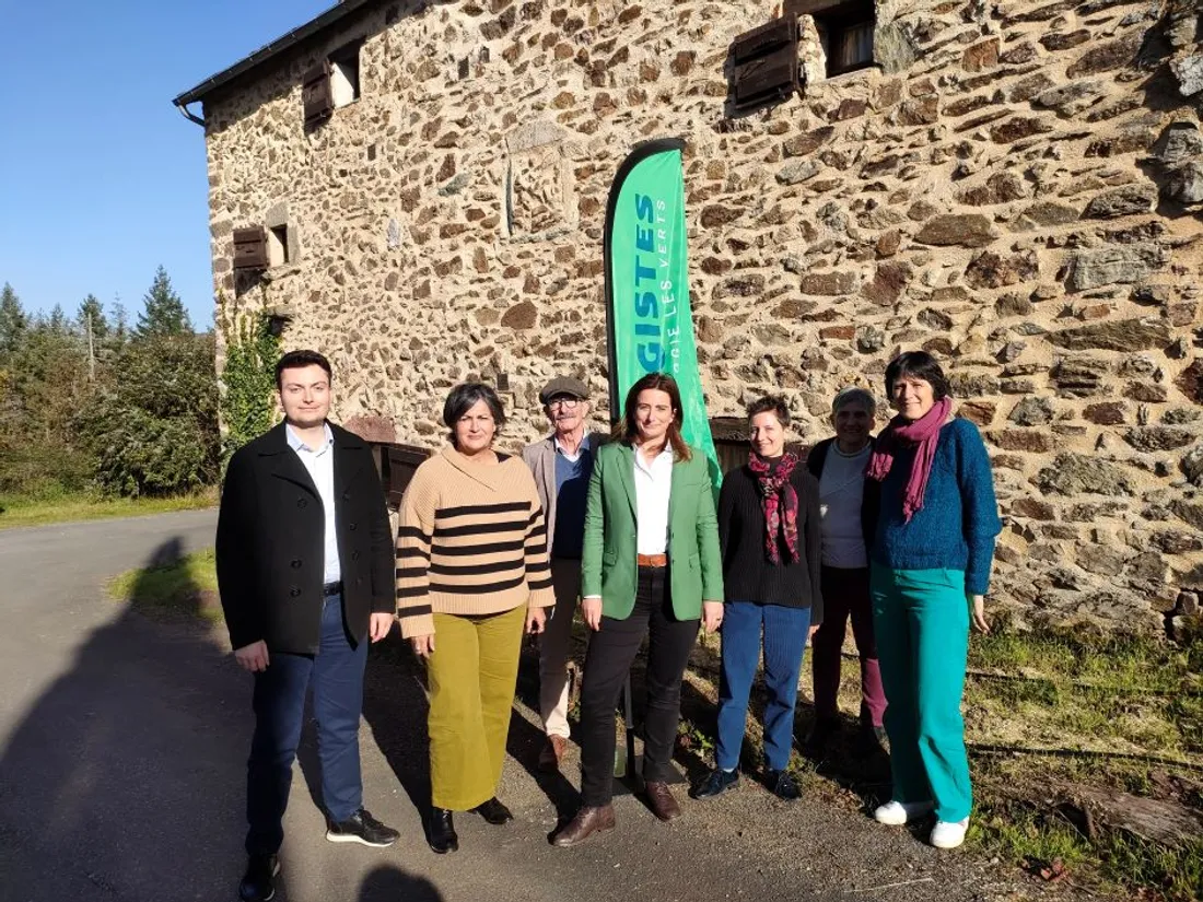 Marine Tondelier en Aveyron le 16 novembre 2024.