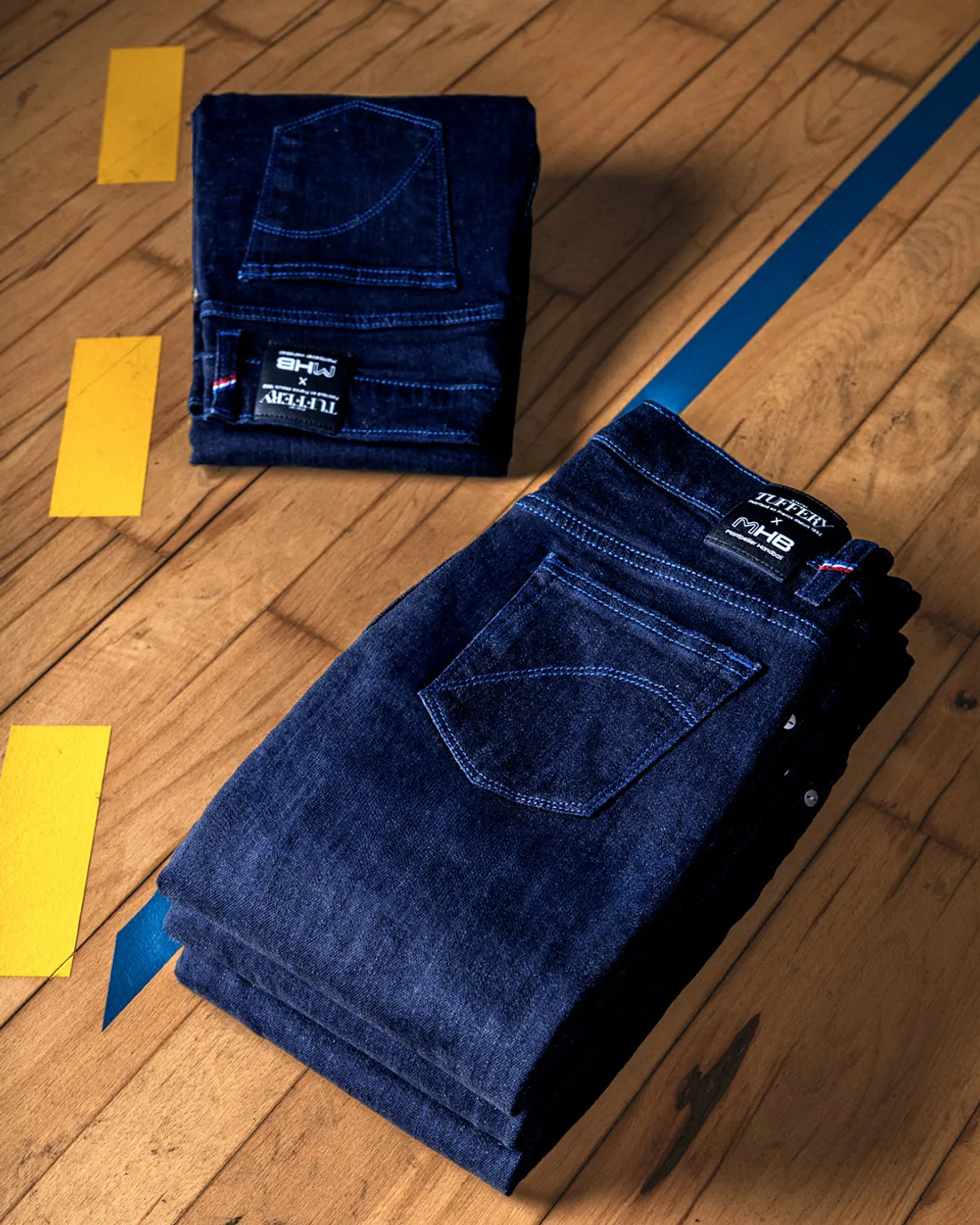 Des jeans Tuffery, imaginés en partenariat avec le Montpellier Handball