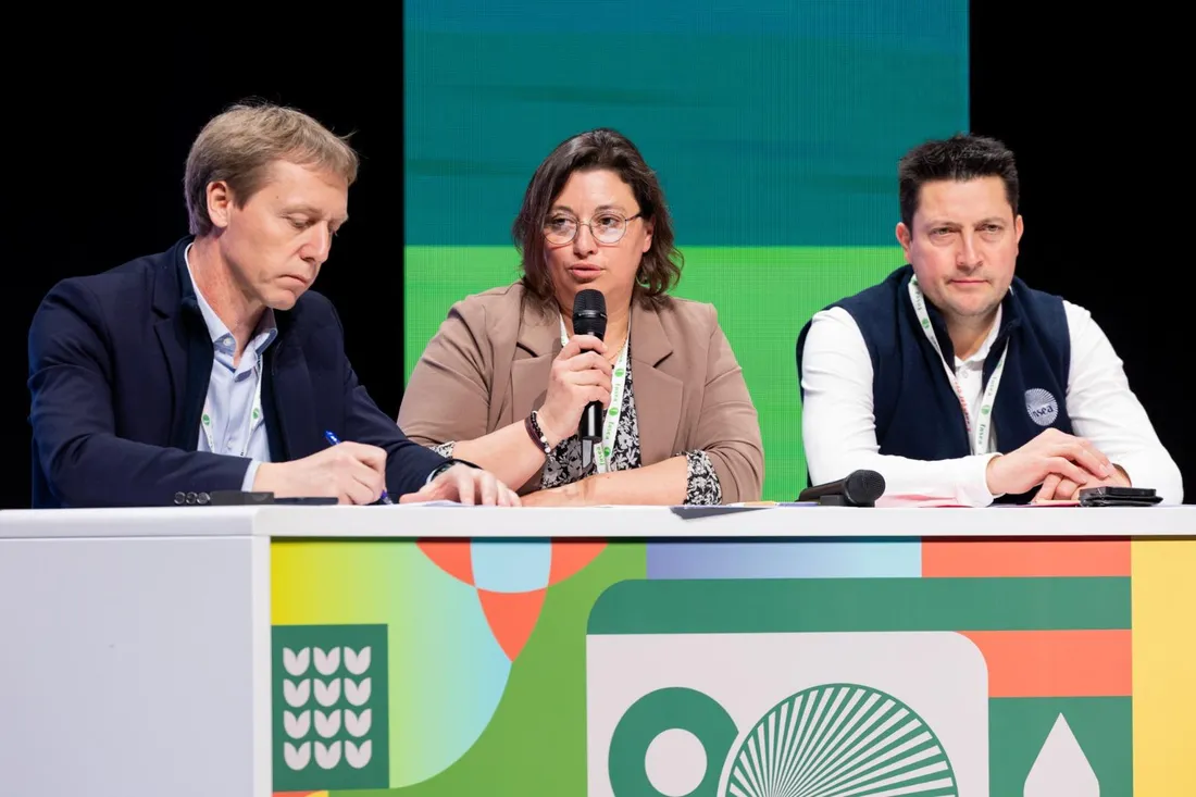 Marie-Amélie Viargues lors du congrès 2026 de la FNSEA