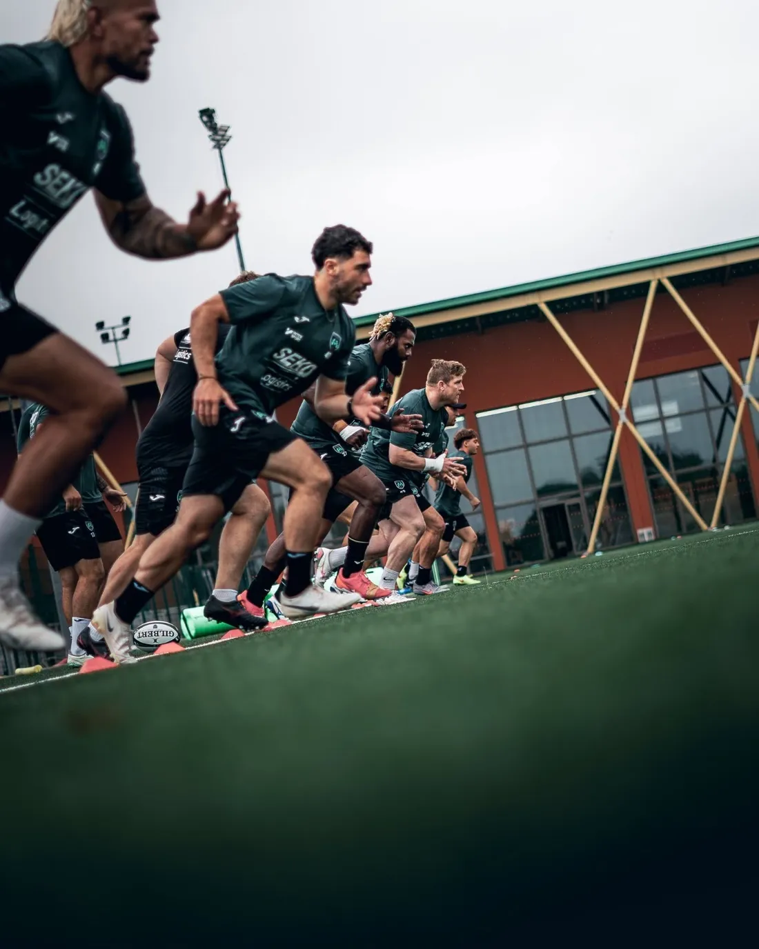 Les Montalbanais à l'entrainement durant cette inter-saison