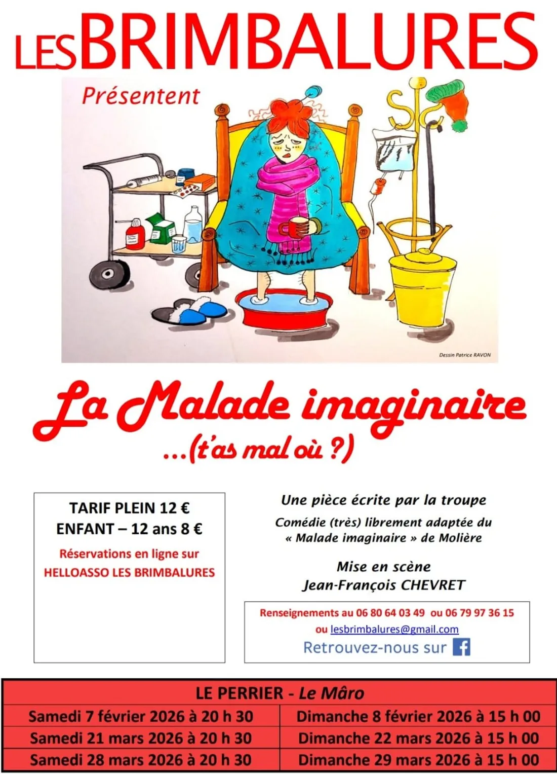 Les Brimbalures présentes La Malade Imaginaire