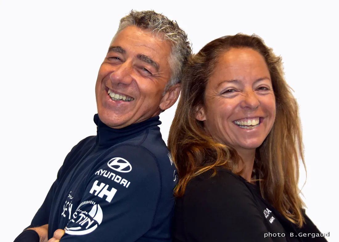 Manuel Cousin et Alexia Barrier