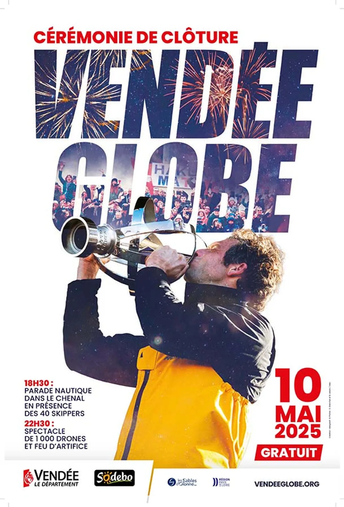 Cérémonie de clôture du Vendée Globe