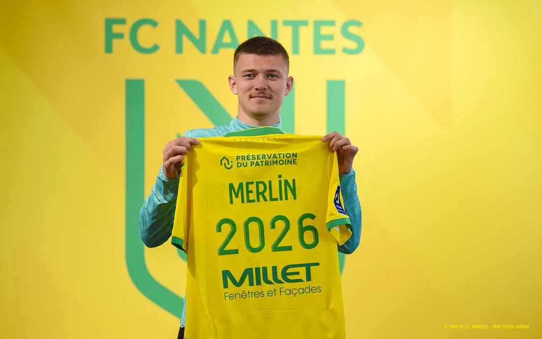 Quentin Merlin avec le FC Nantes