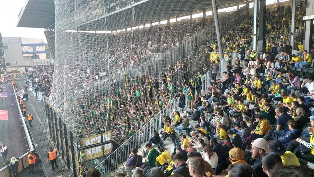 Parcage supporter nantais à Angers