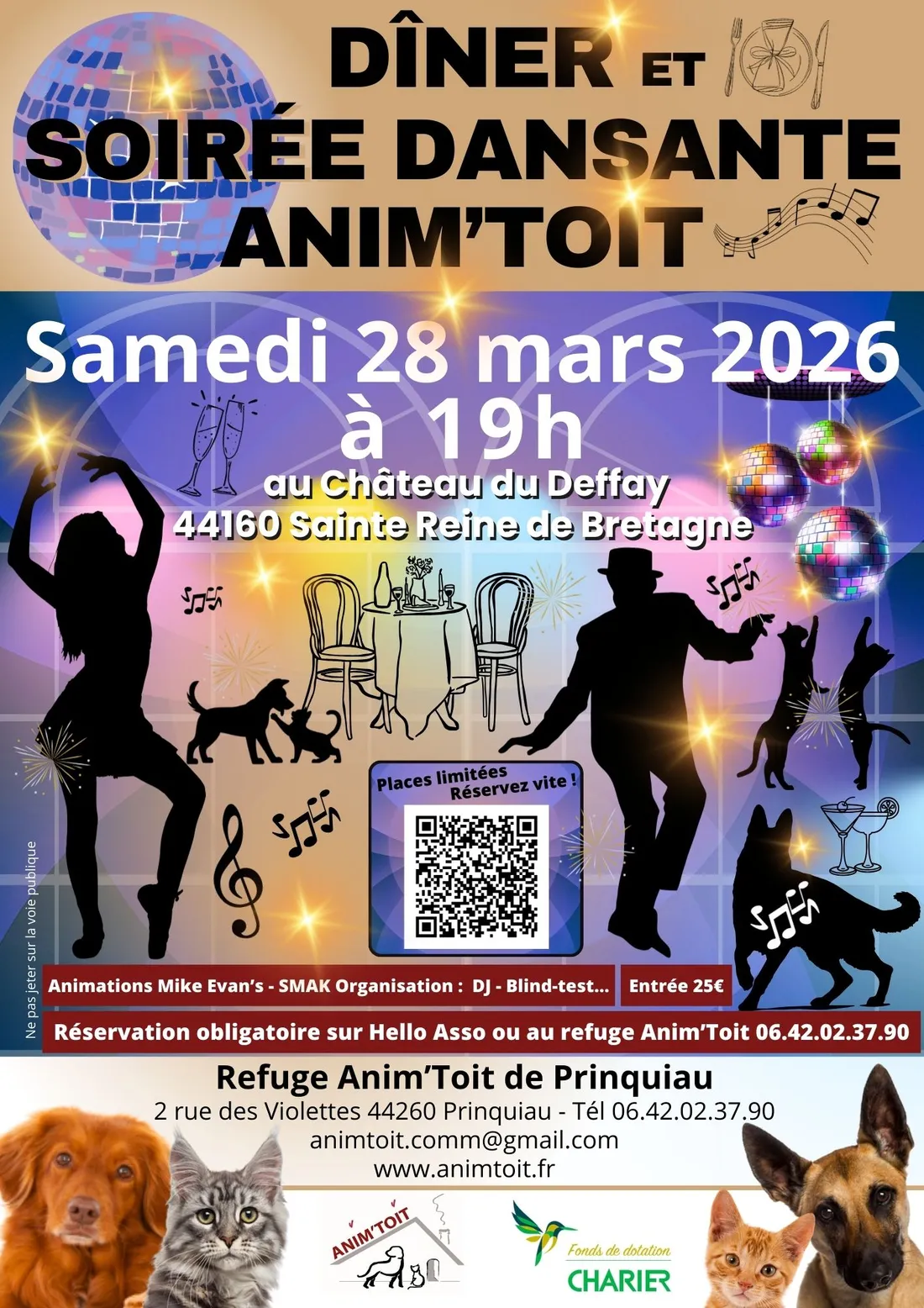 Un rendez-vous festif et solidaire le 28 mars 2026