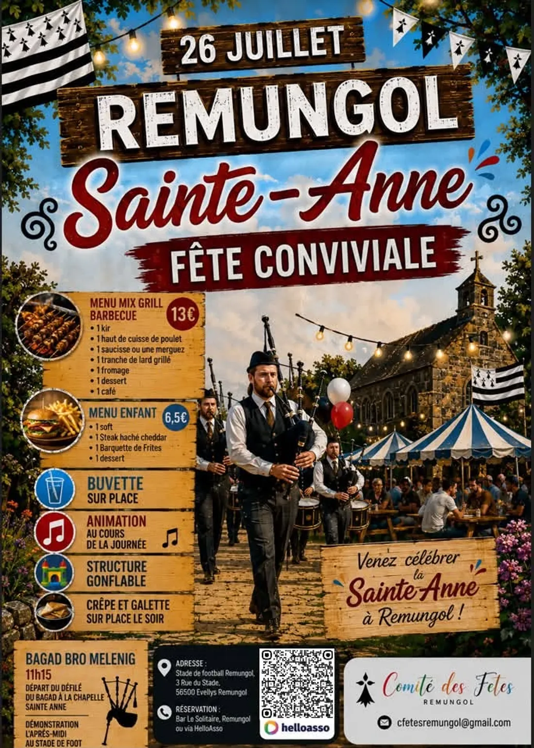 AFFICHE STE ANNE