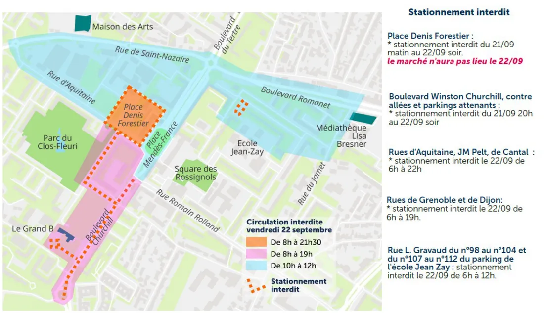 Jeudi 21 et vendredi 22 septembre dans le Grand Bellevue