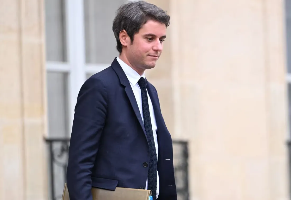 Le Premier ministre Gabriel Attal 