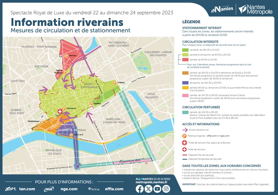 Vendredi 22, samedi 23 et dimanche 24 à Nantes