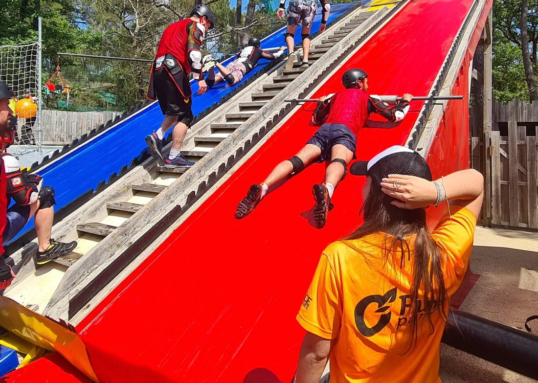 Dans le parc, illustration