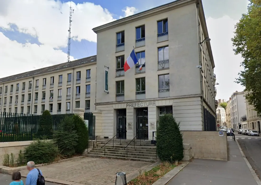 La préfecture à Nantes, capture  d'écran