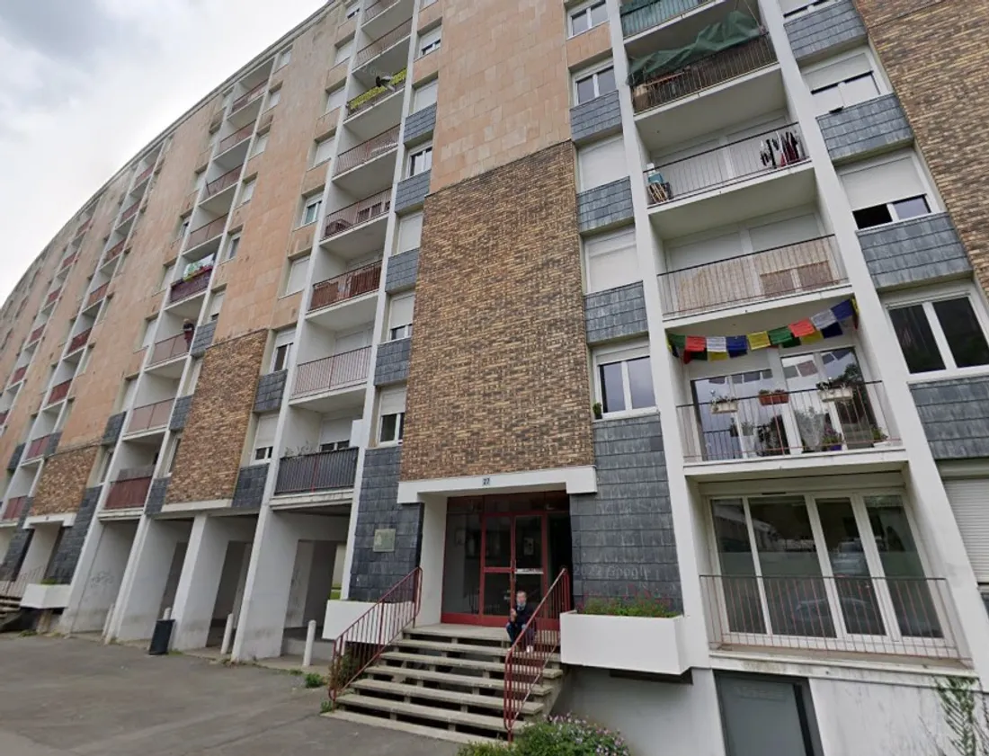 C'est au 27 de la rue de la Marbaudais que les faits ont eu lieu, capture d'écran