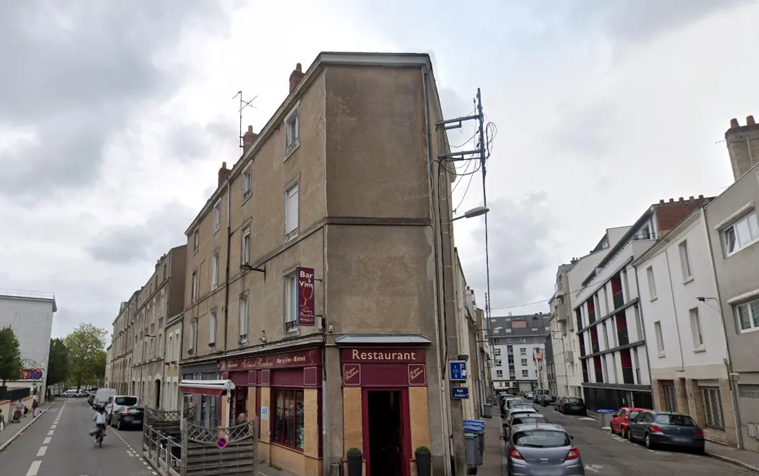 L'immeuble en feu rue Bergère