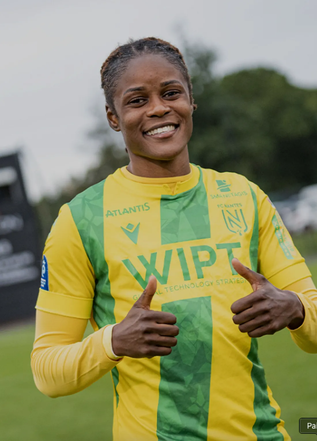 Kelly Gago, première joueuse du FC Nantes sélectionnée en équipe de France