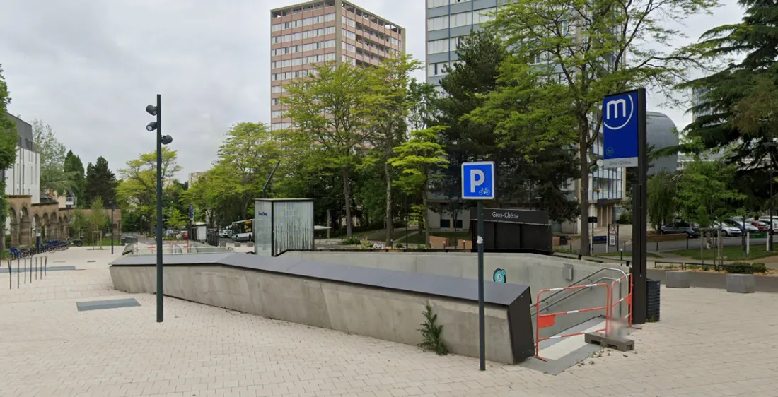 Le métro Gros-Chêne à Rennes (image d'illustration)