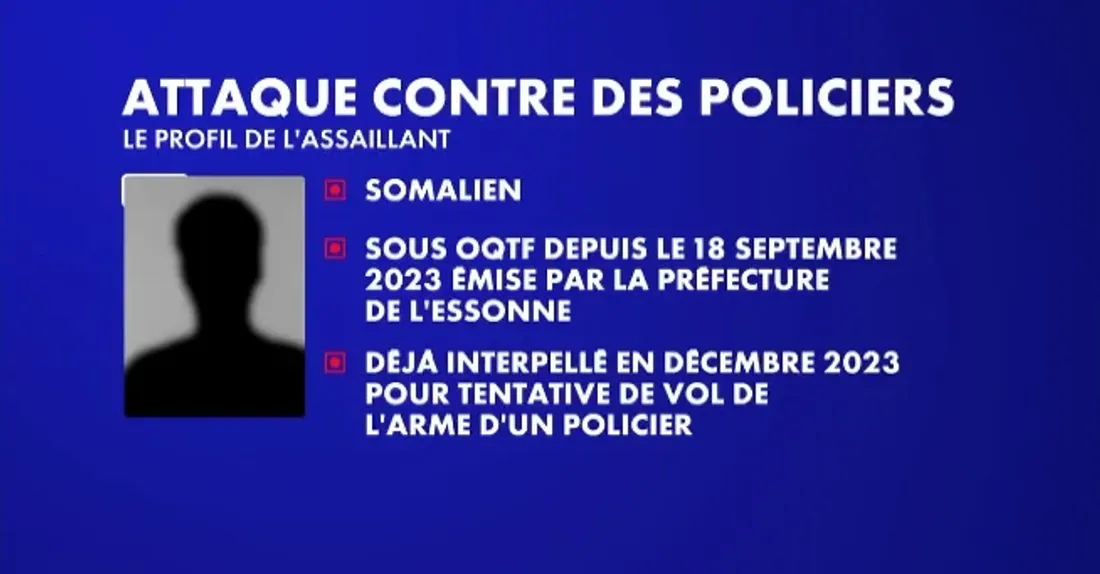 Un individu sous OQTF d’origine soudanaise s’en est pris à trois policiers