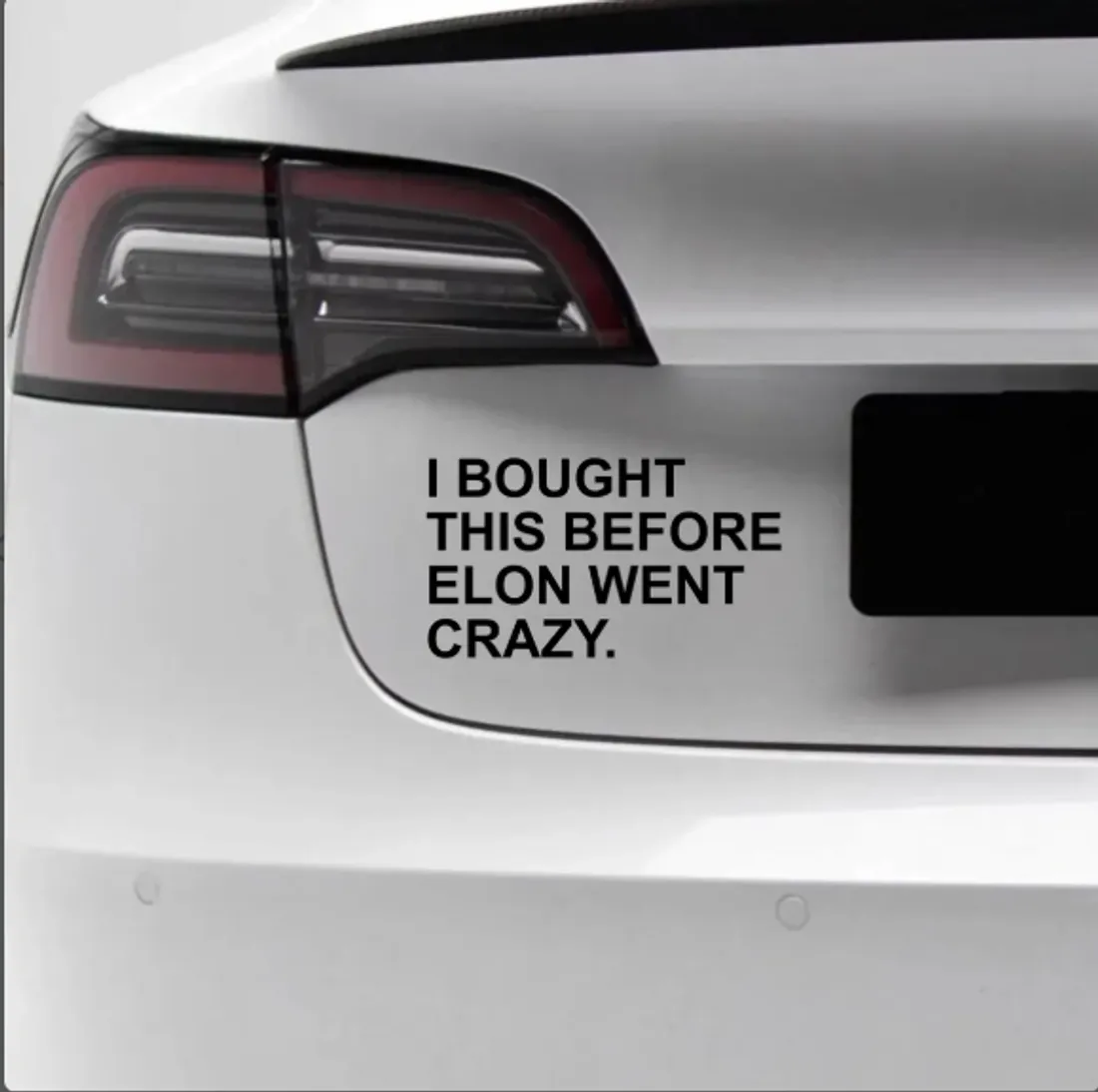 "J'ai acheté cette voiture avant que Musk ne devienne fou"