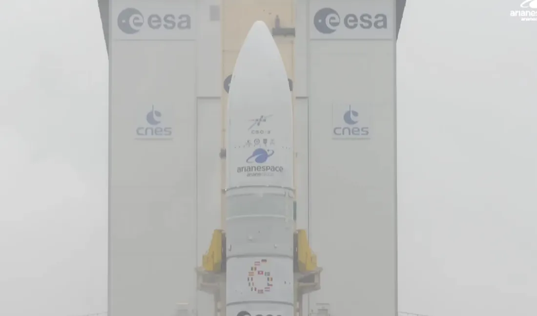 Ariane-6 a lancé son premier vol avec un satellite à bord