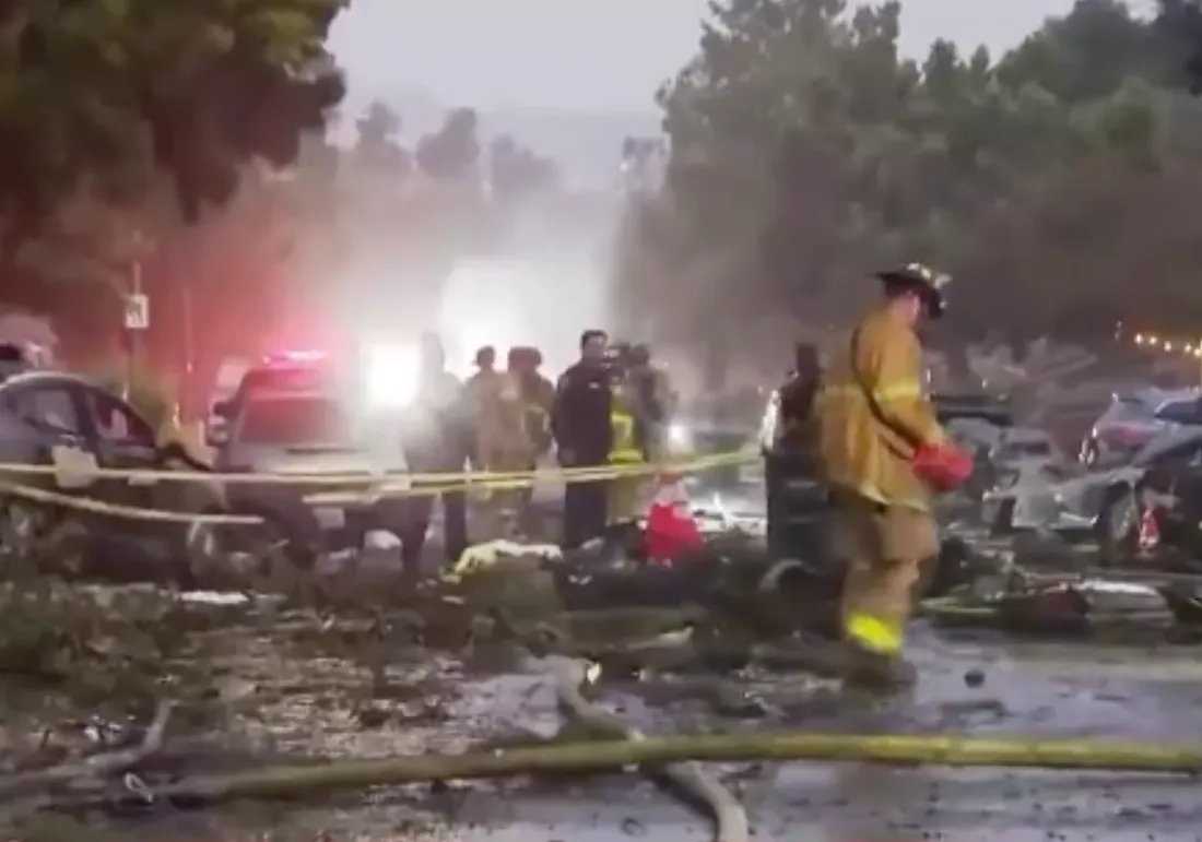 Crash aérien à San Diego : des morts et un quartier en flammes