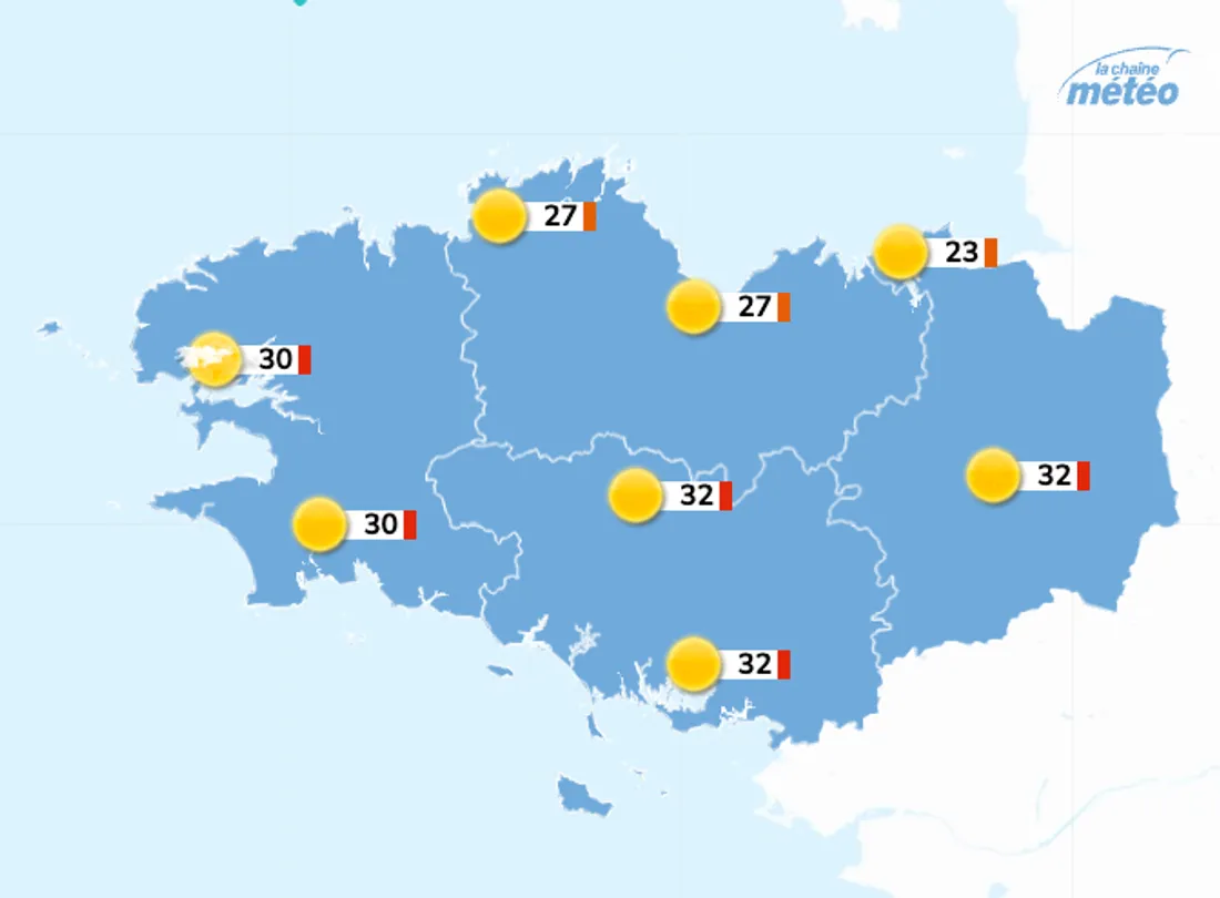 Samedi 12 juillet, après midi en Bretagne