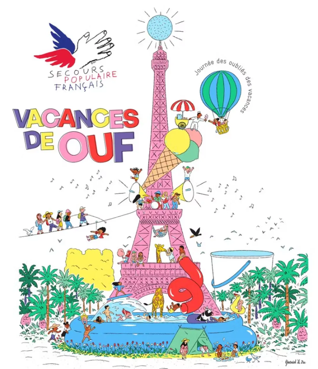 le Secours populaire organise une Journée des oubliés des vacances 