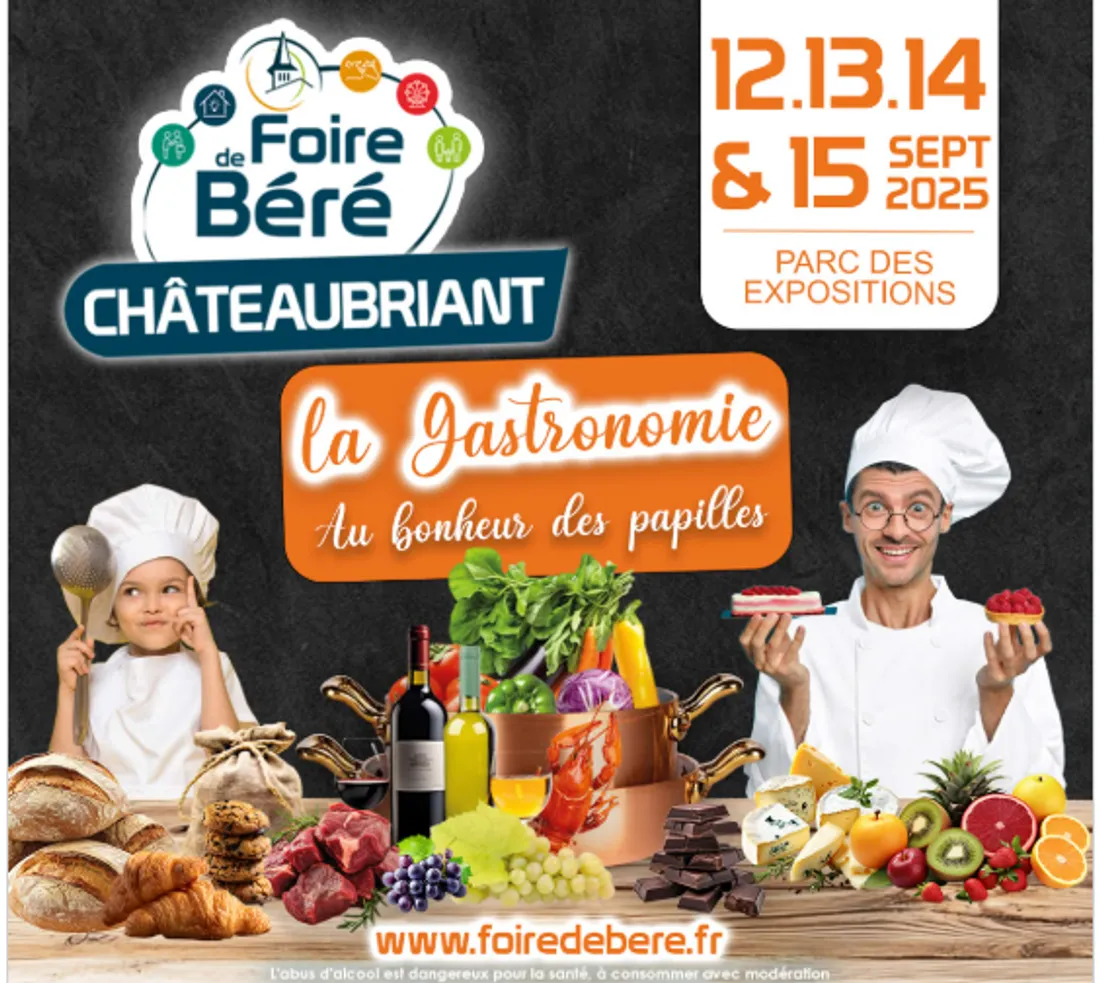 Du 12 au 15 septembre, Châteaubriant vibrera au rythme de la 975e Foire de Béré.
