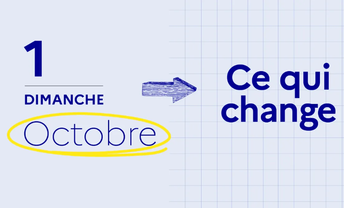 1er octobre 2025, plusieurs mesures entrent en vigueur en France