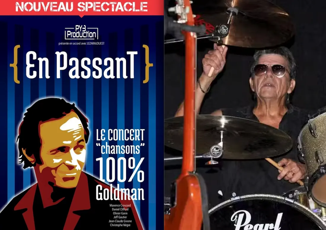 Jeff Gautier membre du spectacle "En passant"