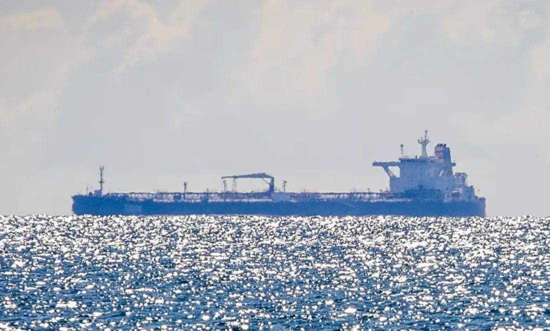 Image d'illustration d'un pétrolier de la flotte fantôme russe