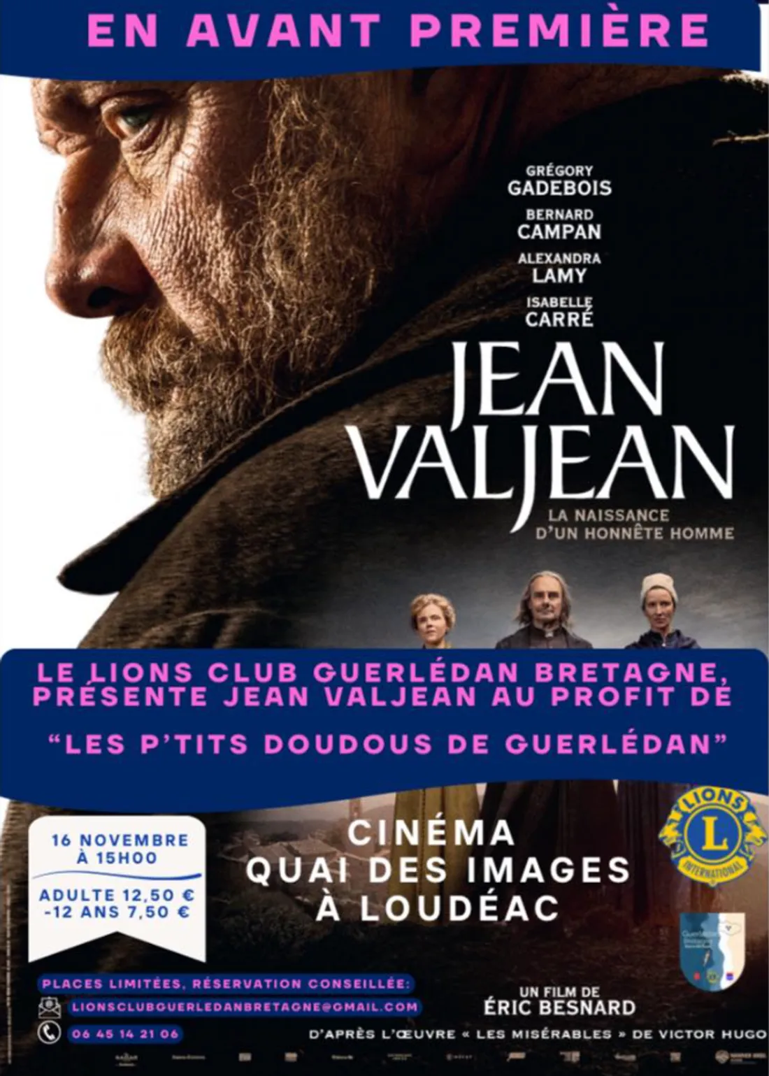 Jean Valjean en avant-première