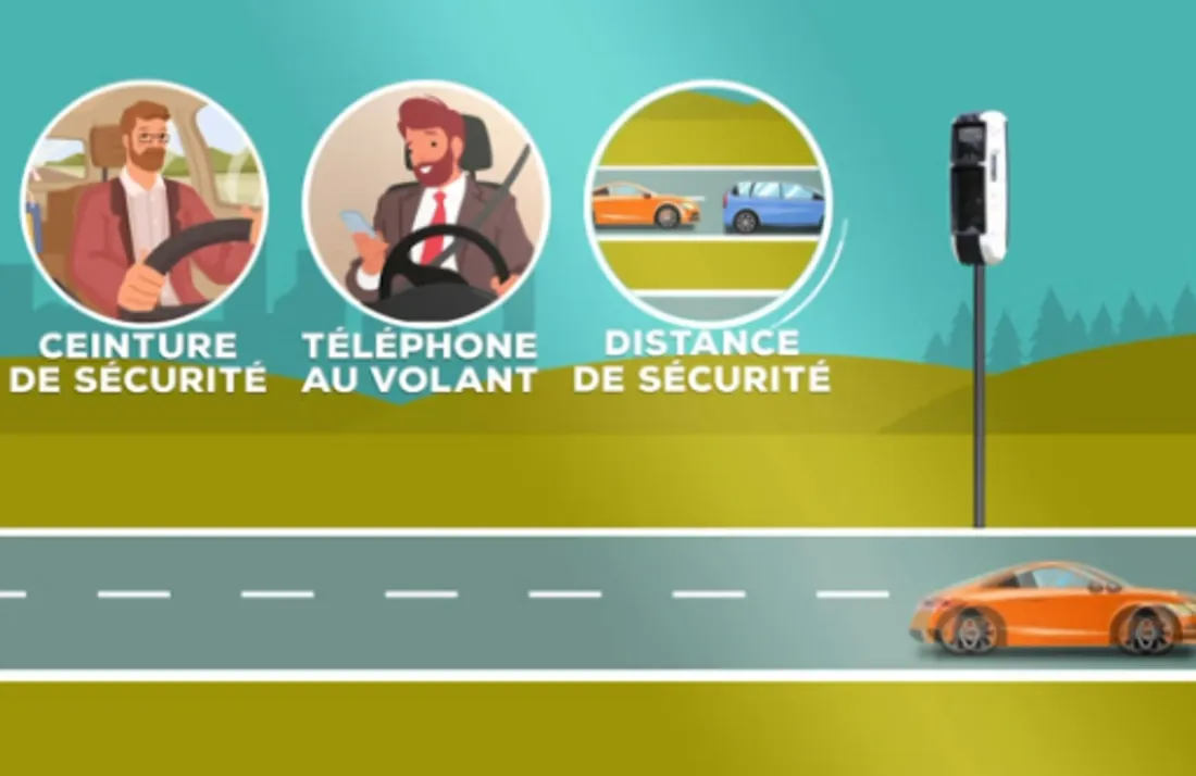 Des radars devraient bientôt pouvoir détecter trois nouvelles infractions grâce à l'IA.