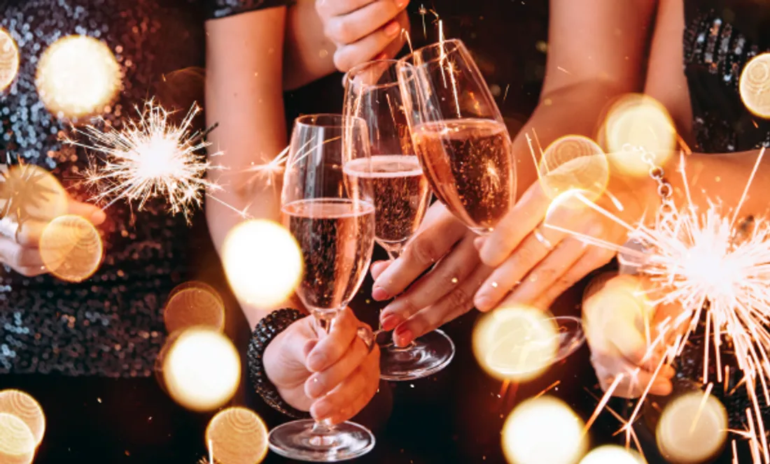 Réveillon jour de l'an (image illustration)