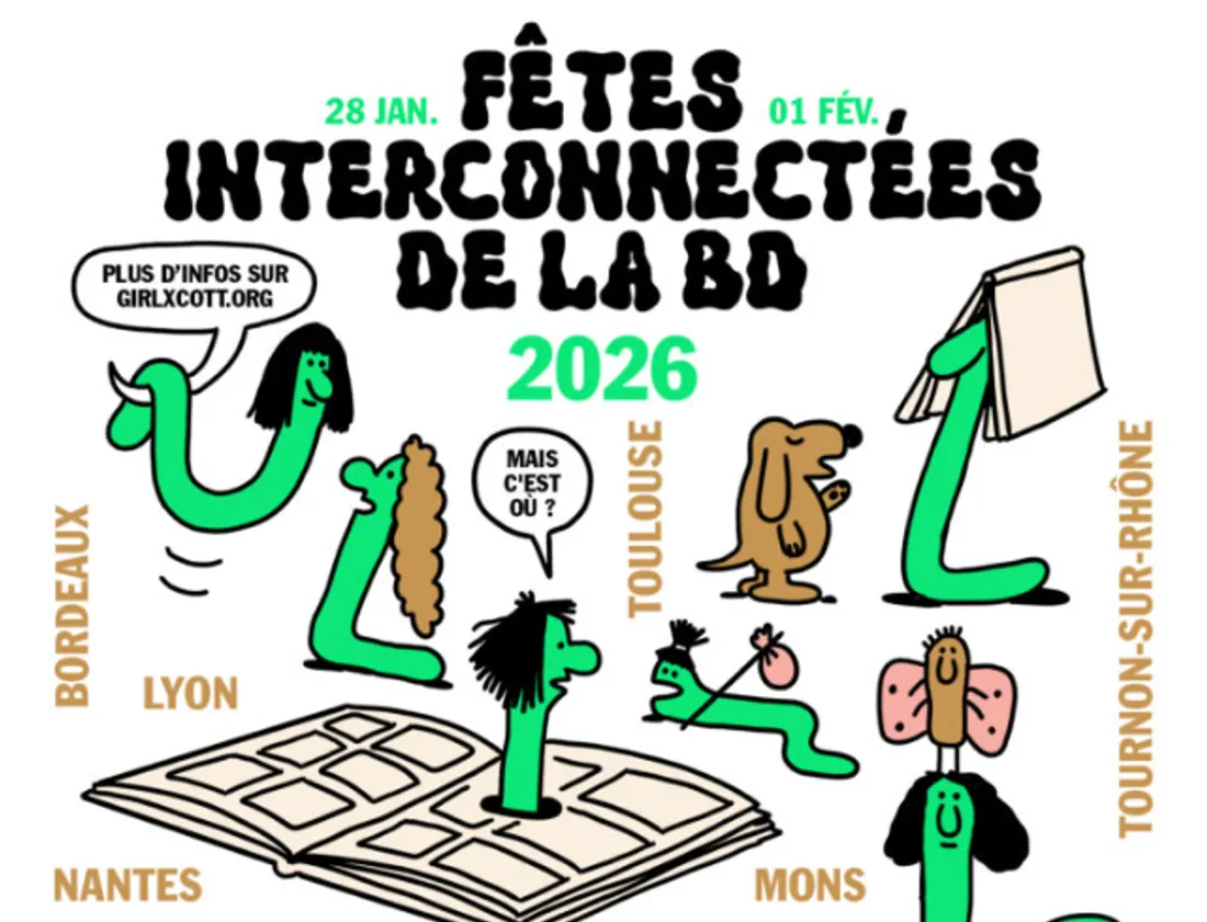 fêtes interconnectées de la BD