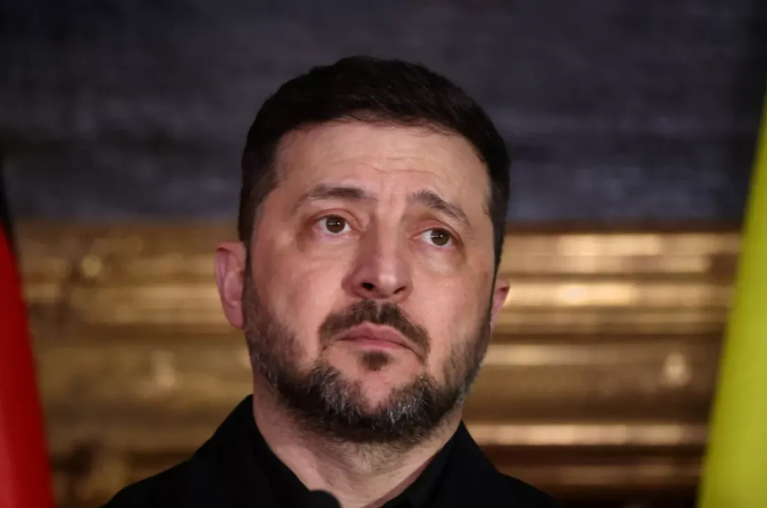 Volodymyr Zelensky. 