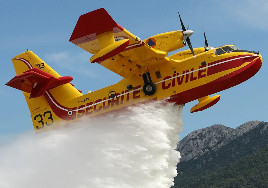 Canadair de la Sécurité civile française