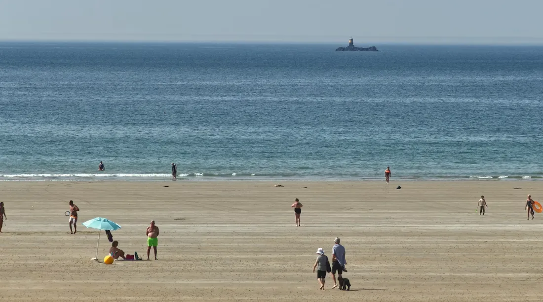 Plage de la ville Berneuf, Pléneuf-Val-André (Bretagne)