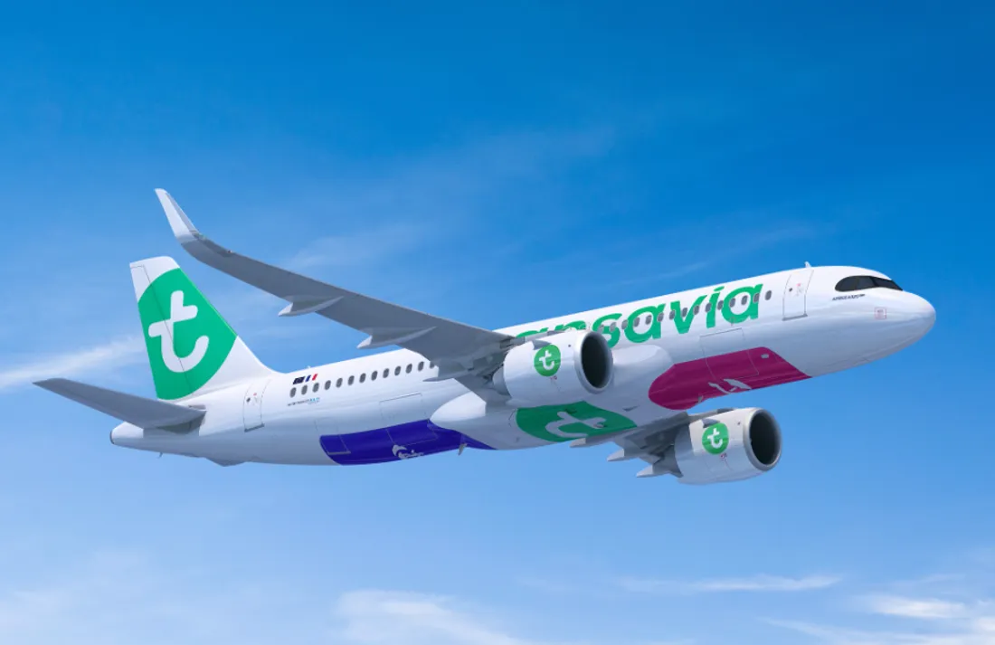 Illustration avion Transavia