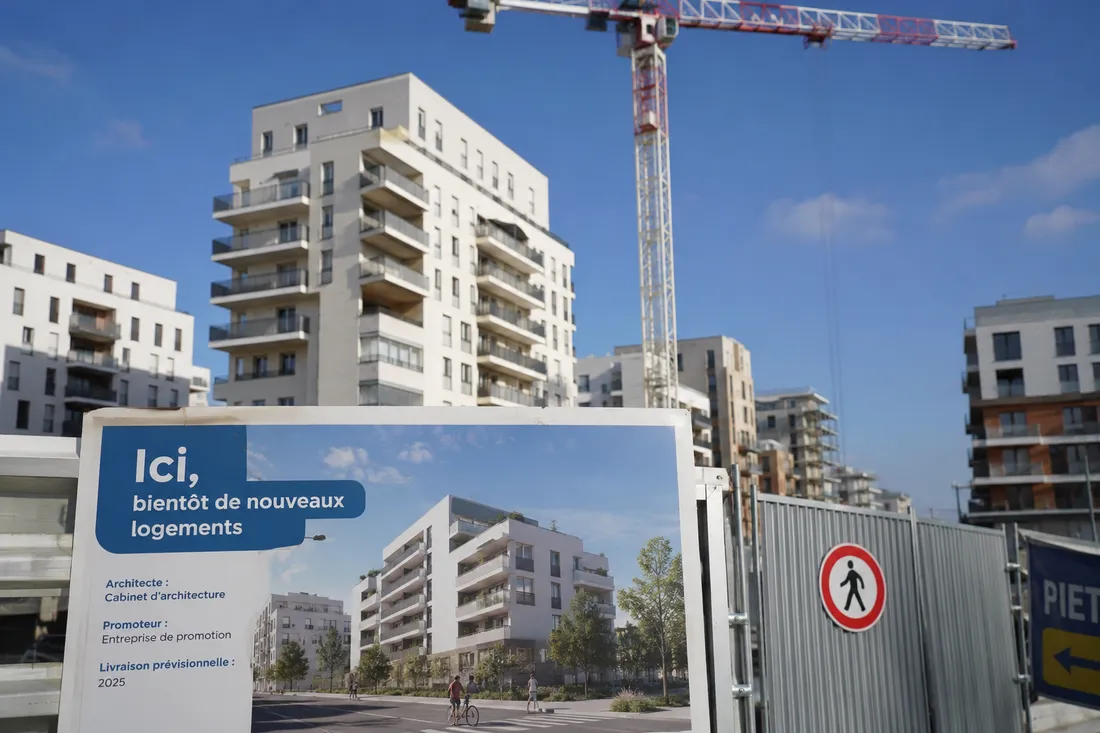 Ici, bientôt de nouveaux logements